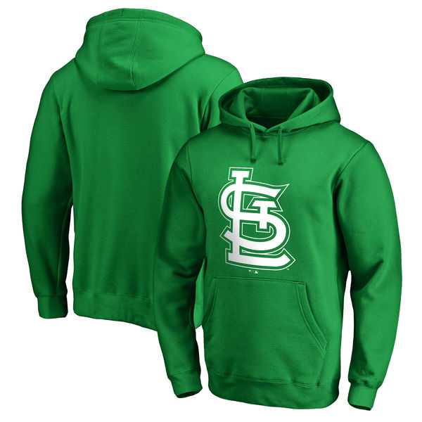Men's St. Louis Cardinals Fanatics Branded Kelly Green St. Patrick's Day White Logo Pullover Hoodie,We sell and wholesale Men's St. Louis Cardinals Fanatics Branded Kelly Green St. Patrick's Day White Logo Pullover Hoodie on line form chian!
